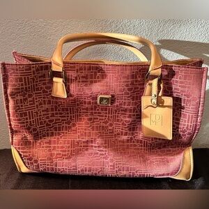 DVF Studio Weekender Bag Tote Luggage Diane Von Furstenberg Overnight bag